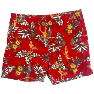 3/$20 Faded Glory Hawaiian Swim Shorts